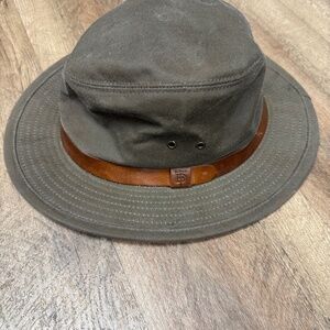 Tom Beckbe  Waxed Field Hat  Size Large